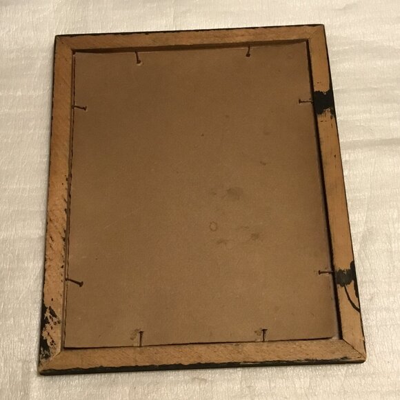 Antique 1901 framed print of a beautiful lady by McLaughlin Bros. - Picture 8 of 8